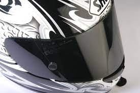 tinted motorcycle helmet