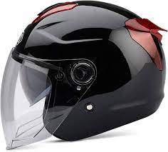 motorcycle helmet with sun visor
