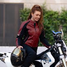 female motorcycle clothing