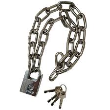 motorcycle lock chain