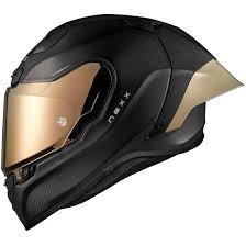 black and gold motorcycle helmet